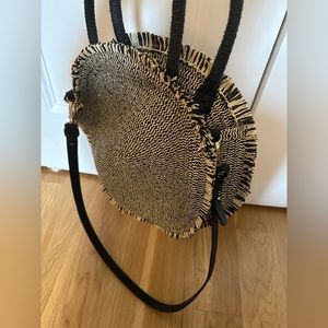 New Zara straw round bag.